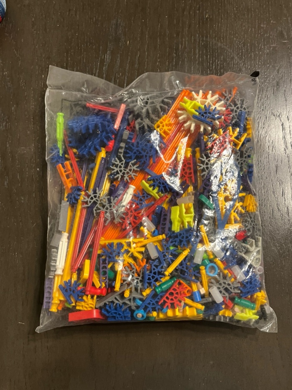 K’NEX Replacement Parts/Pieces – Sealed Bag of Mixed Rods & Connectors BRAND NEW